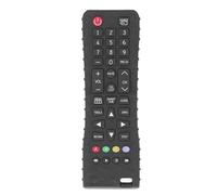 Fdit Juguete Mordedor Remoto para bebé, Juguete Sensorial de Silicona para la Dentición con Botones Texturizados para Aliviar las Encías, Forma Educativa, de Aprendizaje