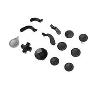 Fdit Kit de Accesorios de Paletas de Joystick de Metal para Controlador One Series 2, Joysticks de Repuesto de para Juegos Personalizados, Mod de Metal de Gamepad Duradero (BLACK)