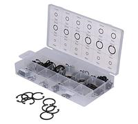 Fdit Kit de Anillo de Retención de Clamp/Holder Interno, Herramienta de Reparación de Acero de Aleación Resistente a la Corrosión para Garaje, 300 Uds.