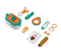 Fdit Kit de Captura de Insectos para Niños, Juego de Descubrimiento Educativo con Estuche para Visor de Criaturas para Exploración Al Aire Libre, Lupa y Linterna Incluidas