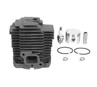 Fdit Kit de Conjunto de pistón de Cilindro 11005-2123 Motosierra Kit de pistón de Cilindro Apto para TH48 KBH48A HA048J Trimmer 44mm