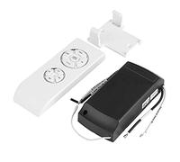 Fdit Kit de Control Remoto, Ventilador de Techo de 3 Velocidades, Control Remoto con Temporizador, Transmisor de Botón Fácil de Presionar para Sala de Estar, Dormitorio, Oficina,