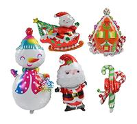 Fdit Kit de Guirnaldas para Globos de Navidad, 109 PC Decoraciones Navideñas Globos de Fiesta Holides para el árbol de Navidad Suministros para la Fiesta de la Fiesta del Invierno