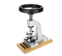 Fdit Kit de herramientas de reparación de relojes con 6 baúles y adaptadores para abrir ostras, agua, maleta de reloj