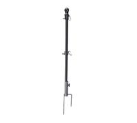 Fdit Kit de Mástil para Bandera de Alta Resistencia, Giratorio 360°