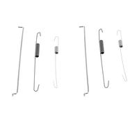Fdit Kit de Resorte de Retorno del Acelerador para GX140 GX160, Juego de Resorte de Control de Velocidad de Varilla Reguladora de Metal de 6 Piezas 16555-ZE1-000 16561-ZE1-020