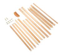Fdit Kit de Telar de Madera para Tejer, Telar de Tapices Artístico para Niños, Adultos, Principiantes, con Caballete de Pie para Tejer Esteras, Bufandas y Bolsas