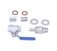 Fdit Kit de Válvula para Olla sin Soldadura de Acero Inoxidable, Válvula de