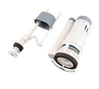 Fdit Kit Universal de Reparación de Inodoros, Válvula de Descarga y Válvula de Llenado Ajustables para Ahorro de Agua con Material de Polipropileno ABS, para Profundidad del Tanque