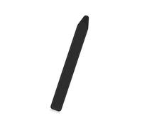 Fdit Lápiz óptico Capacitivo Recubierto de Goma, Tacto Preciso para, Tabletas, Portátil, Negro, Plateado, 5,3 ", 1 ud. (Black)