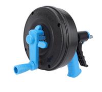 Fdit Limpiador de Drenaje Flexible para Tuberías de 50-75mm, Eliminador de Obstrucciones sin Esfuerzo con 2 Modos, Adecuado para Inodoros y Cocinas (Resorte de 10 m.)