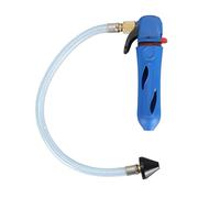 Fdit Limpiador de Pistola de Drenaje Roscado, Cartucho de CO2, Línea de Condensado de CA (BLUE)