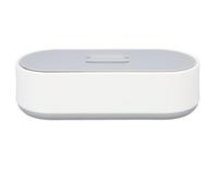 Fdit Limpiador Ultrasónico Portátil de 440 Ml, Limpiador Ultrasónico de 20 W para Joyería, Anteojos, Relojes con Alta Frecuencia de 40000 Hz para Artículos Diarios, Tanque de Acero (Enchufe europeo