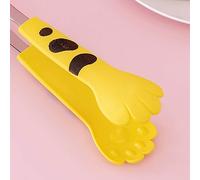 Fdit Lindas Pinzas de Cocina, Pinzas con Forma de Pata de Gato, Pequeñas para Ensalada, Barbacoa, Comida, con Diseño de Pata de Gato, para Cocina, Barbacoa, Ensalada, Regalo (S)