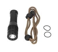 Fdit Linterna de Buceo a Prueba de Agua IPX8, Linterna Subacuática Súper Brillante de 800 Lm, Mano Liviana con Cordón para Buceo, Pesca, Senderismo, Actividades Nocturnas Al Aire Libre