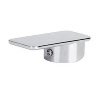 Fdit Llave de aleación de Zinc Grifo de baño Grifo de 1 manija Bajo sin Plomo Mango único Grifo de Lavabo de baño de 50 mm