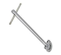 Fdit Llave de Plomería de Acero de Acero de Carbono de Cabezal Giratoria Multifuncional para Tubería para Grifo de Baño de Cocina, Fácil de Desmontar