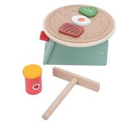 Fdit Los Niños de Madera de Imitación Fingen Jugar el Juguete de la Comida, Juego de la Crepe de la Cocina del Diseño de la Simulación para Los Niños 3+