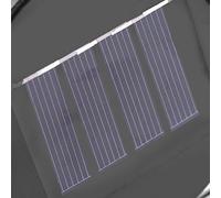 Fdit Luz Colgante LED Solar para Exteriores, Bombilla Colgante con Energía Solar, Lámpara para Jardín, Patio, Piscina con LED Brillante, Resistente Al Agua, Encendido