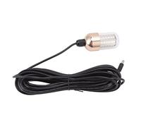 Fdit Luz de Pesca LED 60 LED 3000lm 30W Lámpara de Pesca Submarina Súper Brillante con IP68 Impermeable 12-60V Amplio Voltaje para Nocturna Camarones Calamar Lubina (luz Blanca)
