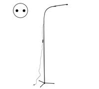 Fdit Luz de Suelo LED Lámpara de Pie Luz de Pie Regulable con Blanca Cálida y Cálida para el Hogar, Oficina, Estudio, Piano (Enchufe de la UE)