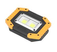 Fdit Luz de Trabajo COB Recargable por USB, 2 Cuentas de Lámpara COB Luz de Emergencia Portátil de Alto Brillo con Soporte Giratorio de 180 Grados, para Mantenimiento de Automóviles,