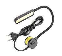 Fdit Luz para Máquina de Coser COB de 6W, Lámpara de Trabajo con Base Magnética Ajustable con Imán Fuerte, para Máquinas de Coser Industriales y Domésticas (plastico 2)