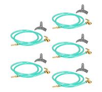 Fdit Manguera de Riego para Casa de Muñecas en Miniatura, Decoración para Minicasa de Muñecas 1:12, Simulación de Escena de Jardín Al Aire Libre para Niños, Plástico, 5 uds.