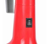 Fdit Máquina de Batidos, Batidora Eléctrica de Doble Cabezal para café, Cócteles, Comida para Bebés, con Motor de Cobre Puro de 100 W, sin Cuchillas Más Segura, ABS de Acero (Enchufe europeo 220V)