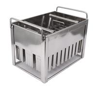 Fdit Máquina de Moldes para Paletas de Hielo, Máquina para Hacer Helados Congelados Comerciales de Acero Inoxidable, Juego de 30 Piezas para el Hogar, Cocina, Restaurantes, Duradero,