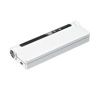 Fdit Máquina Selladora Al Vacío, Sellador de Alimentos Al Vacío Compacto de 60 KPa con Pantalla LED para la Conservación Eficiente de Carnes, Nueces e Ingredientes de Cocina (Enchufe de la UE)