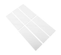 Fdit Marcapáginas Reutilizables en Blanco con Borlas para Diseños Personalizados y Actividades de Bricolaje 50 Piezas Papel de Acuarela 5x15cm