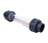 Fdit Medidor de Flujo de Alta Precisión Medidor de Flujo de Líquido Plástico AB para Monitorear la Tasa de de Líquido 250~2500 L/H LZS-25 (D)