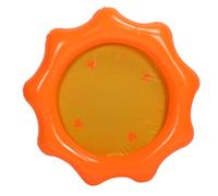 Fdit Mesa de Billar Flotante, Diseño de Girasol Soporte para Bebidas Flotantes Bandeja de Bebidas Inflables para Servir Flotador para la Bañera de Hidromasaje Playa y Fiesta