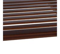 Fdit Mesa de Centro de bambú de 39x23,6x19,7 Pulgadas, Escritorio Plegable Que Ahorra Espacio con Marco de Tornillo Integrado para Almacenamiento en Sala de Estar y Comedor