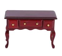 Fdit Mesa para Casa de Muñecas, Materiales de, No Tóxica, Inofensiva para el Cuerpo, Decoración Habitación de la Casa de Muñecas