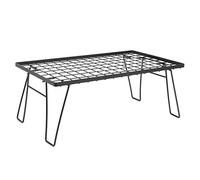 Fdit Mesa Plegable para Parrilla de Camping, Escritorio de Barbacoa Plegable, Estante de Barbacoa Portátil con Patas Desmontables para Cocinar Al Aire Libre, Camping y Picnic