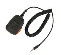 Fdit Micrófono de Altavoz Portátil Walkie Talkie, Micrófono de Radio Profesional Impermeable de 2 Vías para IC M33 IC M M25, con Diseño Resistente y Sonido Claro
