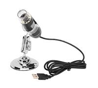 Fdit Microscopio Digital Inalámbrico, Cámara Microscópica USB Portátil con 8 Luces LED Ajustables, para Windows 7 10 OS X 10.13