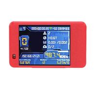 Fdit Mineros de Bitcoin, Dowd V3 WiFi MCU Pantalla Táctil de 2,8 Pulgadas Mineros de Lotería BTC Máquina de Minería con Hashrate WiFi (Rojo)