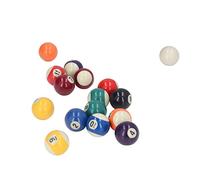Fdit Mini Bolas de Billar de Estilo Americano, Redondez, Suavidad Equilibrada, 16 Uds. para Deportes