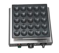 Fdit Mini Dutch Pancake Baker 25 Piezas Máquina para Hacer Gofres Eléctrica Comercial Antiadherente 850 W con Control de Termostato 50-300 ℃ para el Hogar Cocina Restaurante Snack (Enchufe europeo