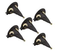 Fdit Mini Horquillas para el Cabello con Sombrero de Bruja, 5 Piezas Horquillas para el Cabello de Halloween Lindos Accesorios para el Navideños Decoraciones para el