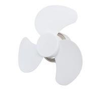 Fdit Mini Ventilador de Enchufe, Ventilador de Enchufe de Luz E27 E26 con Aspas de ABS de 15 Cm para Dormitorio, Cocina, Garaje, Refrigeración Silenciosa por Debajo de 40 DB