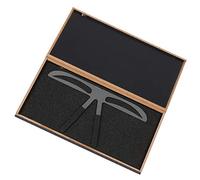 Fdit Modelo de Formato Profesional de Cejas Mide Perfectamente la Herramienta para Cejas Rectas o una Dama Adaptada a Todos en Acero Inoxidable (#1)