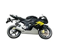 Fdit Modelo de Juguete de Motocicleta de Aleación 1:18, Juguete Educativo de Simulación para Niños con Soporte de Exhibición Fijo, para Decoración del Hogar, Dormitorio, Sala de