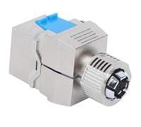 Fdit Módulo de Aleación CAT8 Compacto RJ45 con Cobertura de Polvo para Transmisión de Señal Rápida y Precisa en Entornos de Trabajo