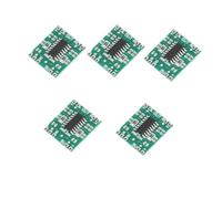 Fdit Módulo de Amplificador de Audio Digital de Doble Canal PAM8403 2.5 V-5.5 V, 3W+3W Amp-Board Kit 5pcs para Altavoces Portátiles, Computadoras Portátiles, Computadoras,