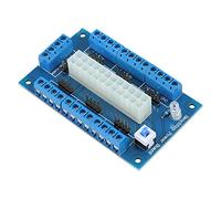 Fdit Módulo de Fuente de Alimentación ATX con Interruptor de Botón de Bloqueo, Conector, Fácil de Usar para Entusiastas de la Tecnología