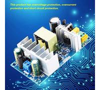 Fdit Módulo de Fuente de Alimentación Conmutada de Alta Potencia XK-2412-24 AC/DC 110/220 V A DC 24 V 6 A para Uso Universal con Protección contra Sobretensión, Módulo de Fuente de Alimentación de